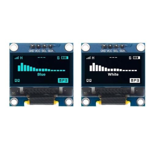 Display Lcd Oled Azul I C Ssd Edutron